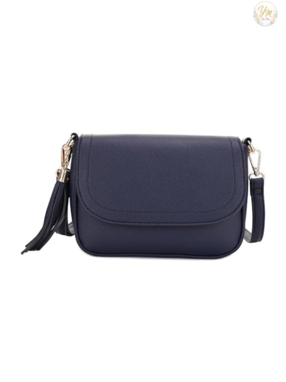 Small Crossbody Bag Flap Saddle Purse Vegan Leather Shoulder Bag